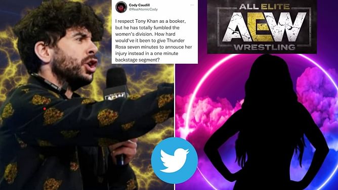 "Has to start thinking before he speaks" - Twitter erupts to Tony Khan's comments on disparity of TV time between CM Punk and top female AEW star