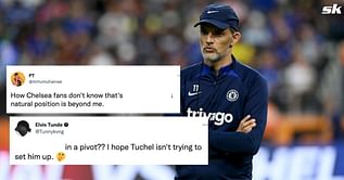 "Dude is not a winger", "I hope Tuchel isn't trying to set him up" - Chelsea fans divided as crucial player is set to play in different position against Dinamo Zagreb in the Champions League