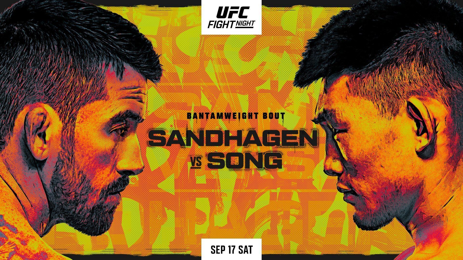 UFC Vegas 60 poster [Image via @ufc on Instagram]