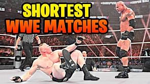 5 of the shortest WWE matches in history