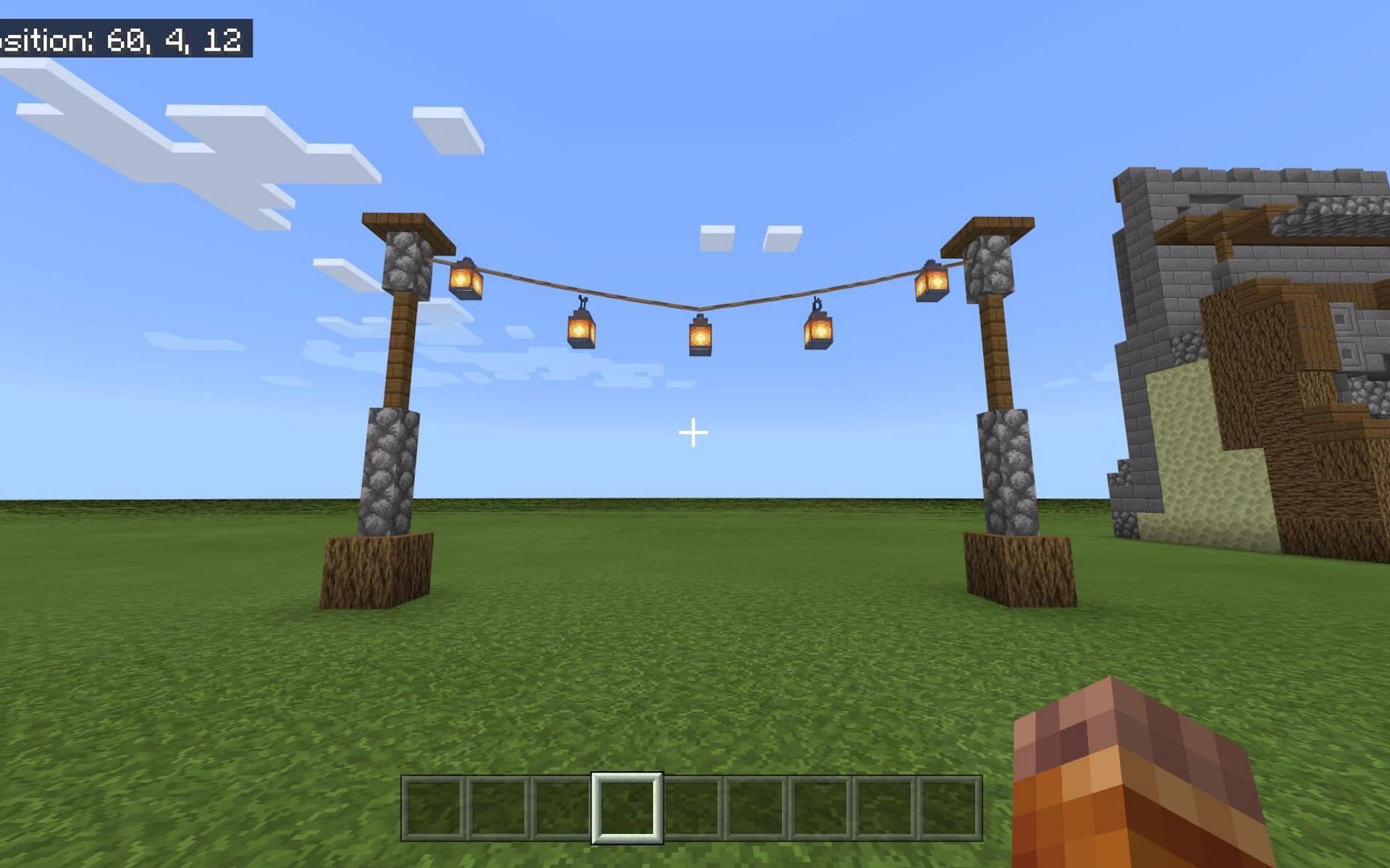 Lanterns in Minecraft (Image via reddit/u/Zayson)