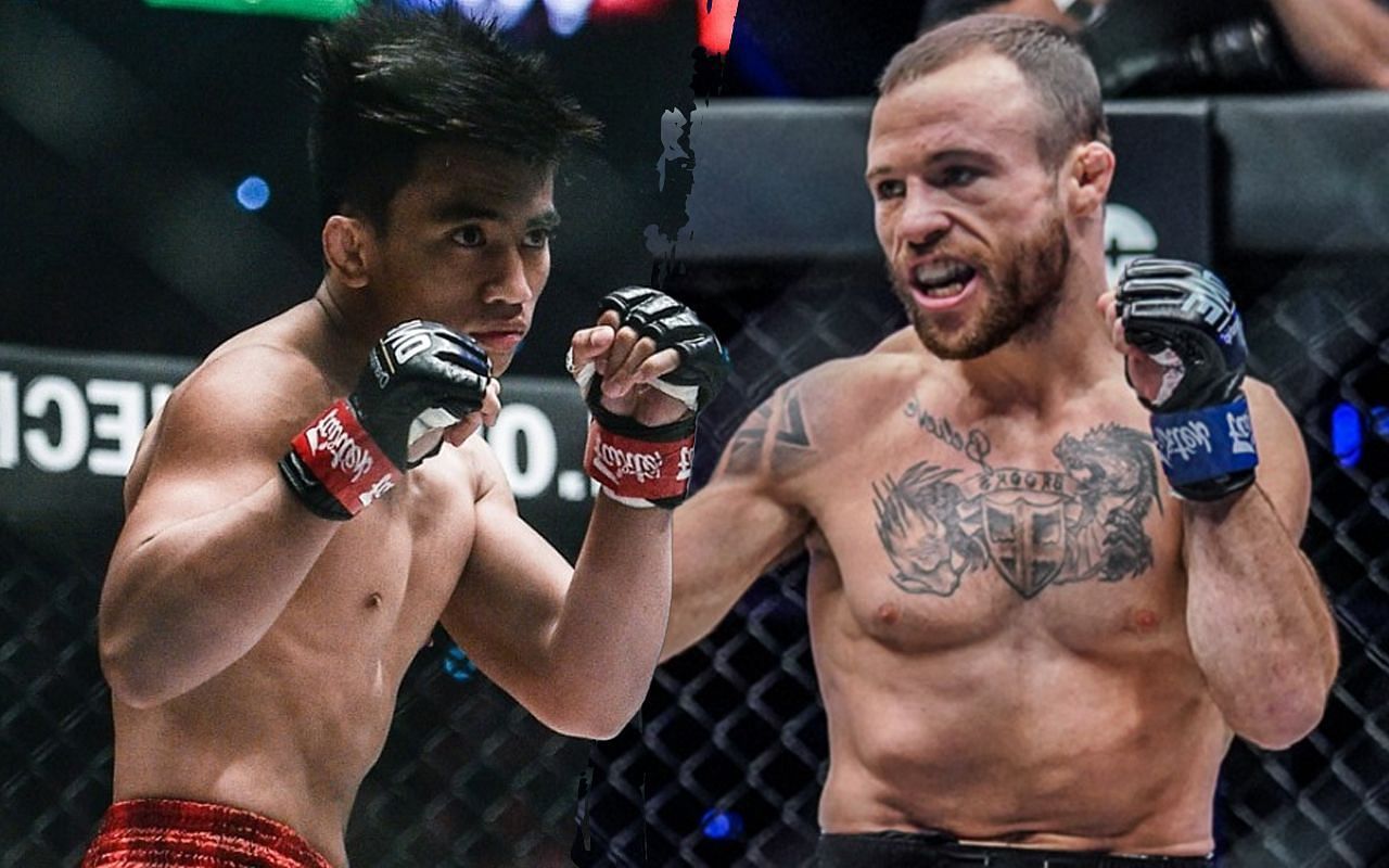 ONE strawweight world champion Joshua Pacio (left) has heaps of praise for his world title challenger, Jarred Brooks (right). (Image courtesy of ONE)