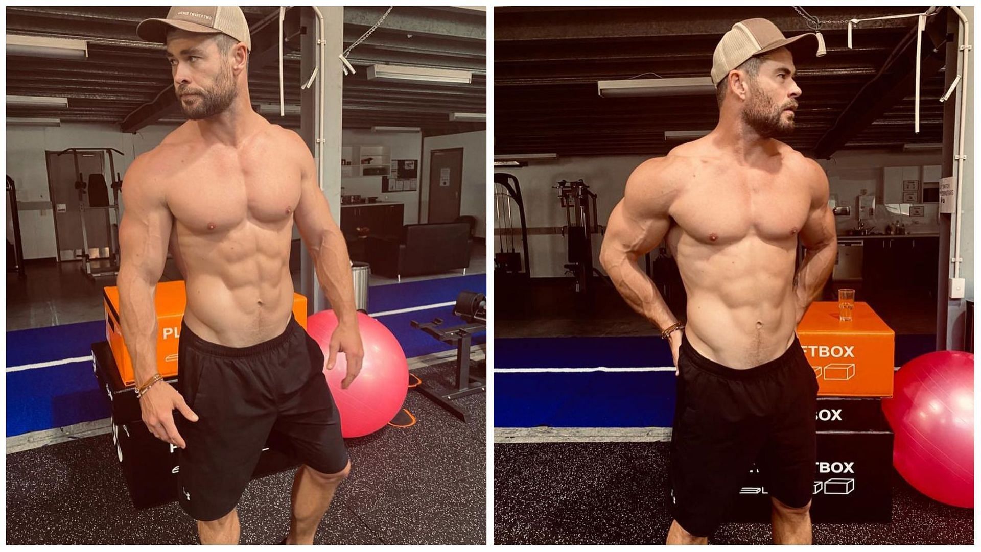 Chris Hemsworth constantly redefines his physique based on the roles he play. (Image via Instagram)