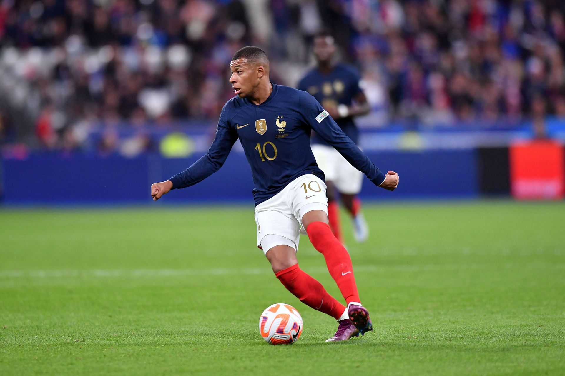 Kylian Mbappe extended his stay with the Parisians this summer.