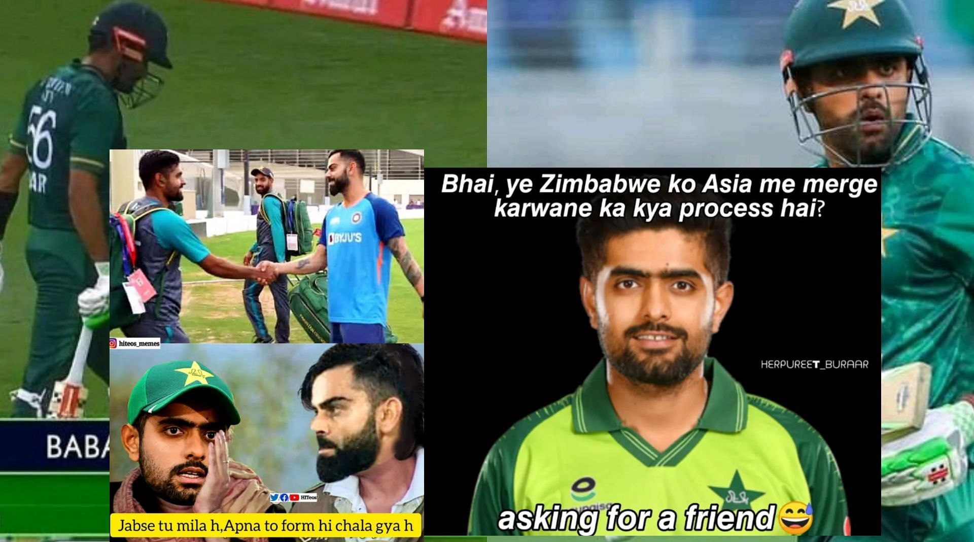 IND Vs PAK 2022: Top 10 Babar Azam Memes After His Second Consecutive ...