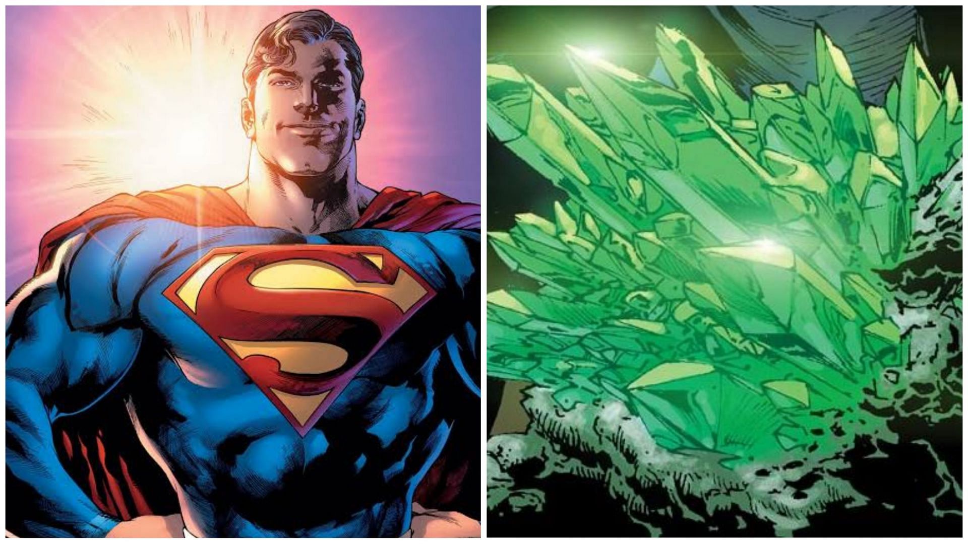 Superman and Kryptonite (Image via DC Comics)