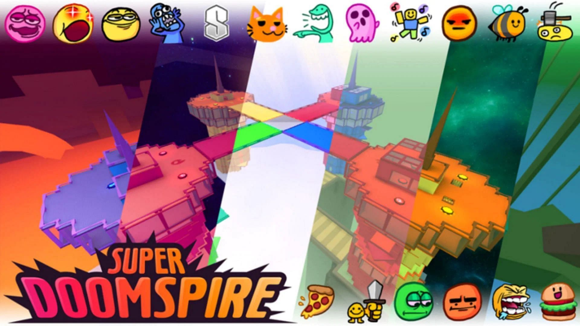 Redeem these codes to be invincible and claim freebies in Super Doomspire (Image via Sportskeeda)