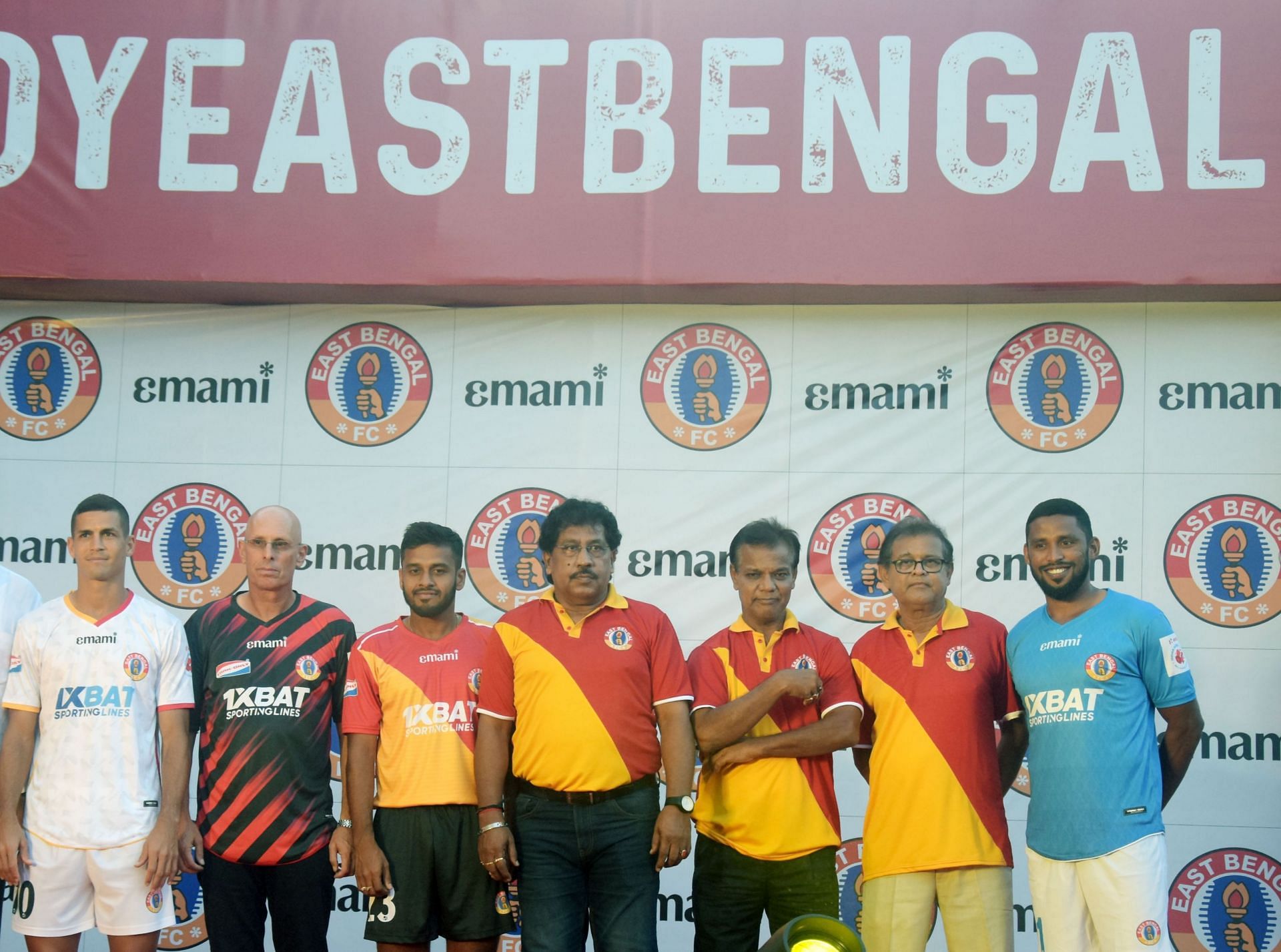 East Bengal FC unveils their new jersey in gala ceremony at Rajdanga
