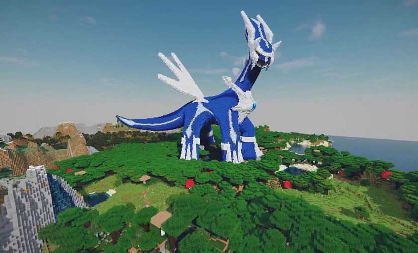 pokemon statue world Minecraft Map