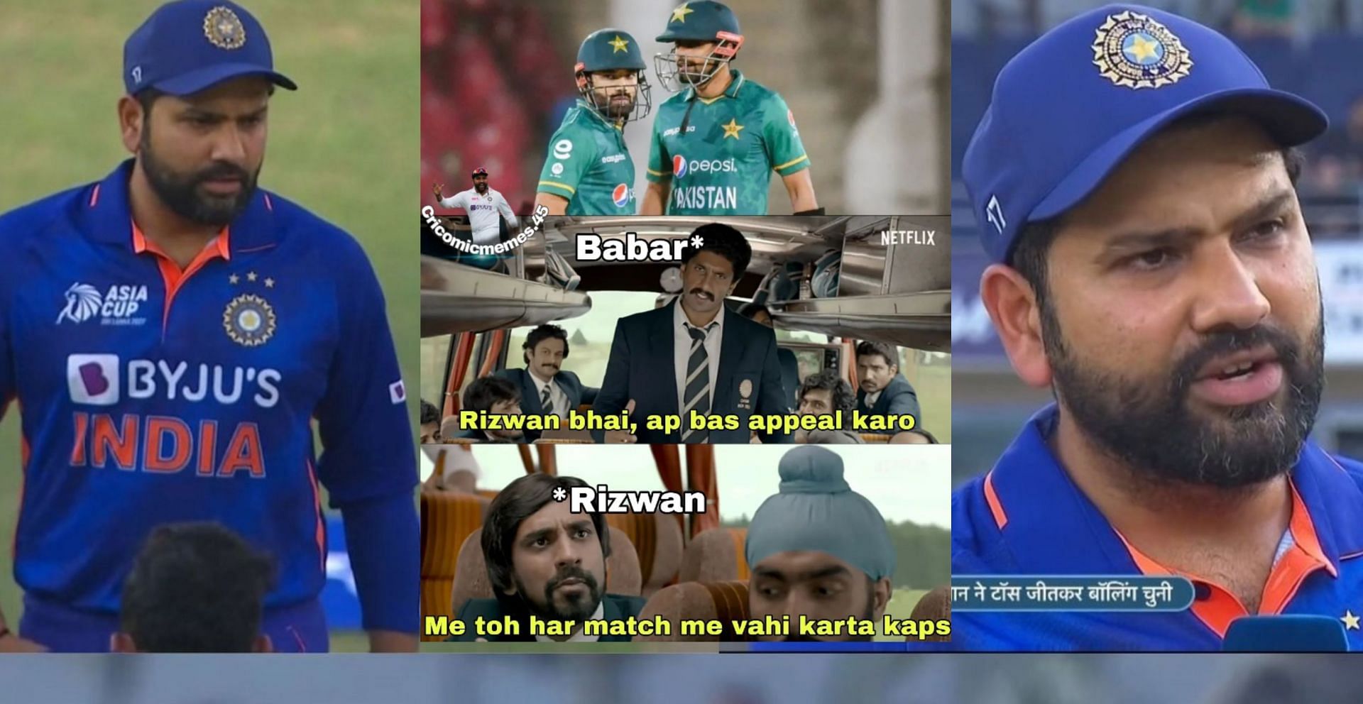 IND vs PAK 2022: Top 10 funny memes after toss as Team India make 3 changes