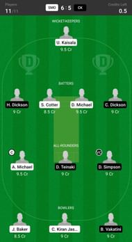 Samoa vs Cook Islands Head to Head Team