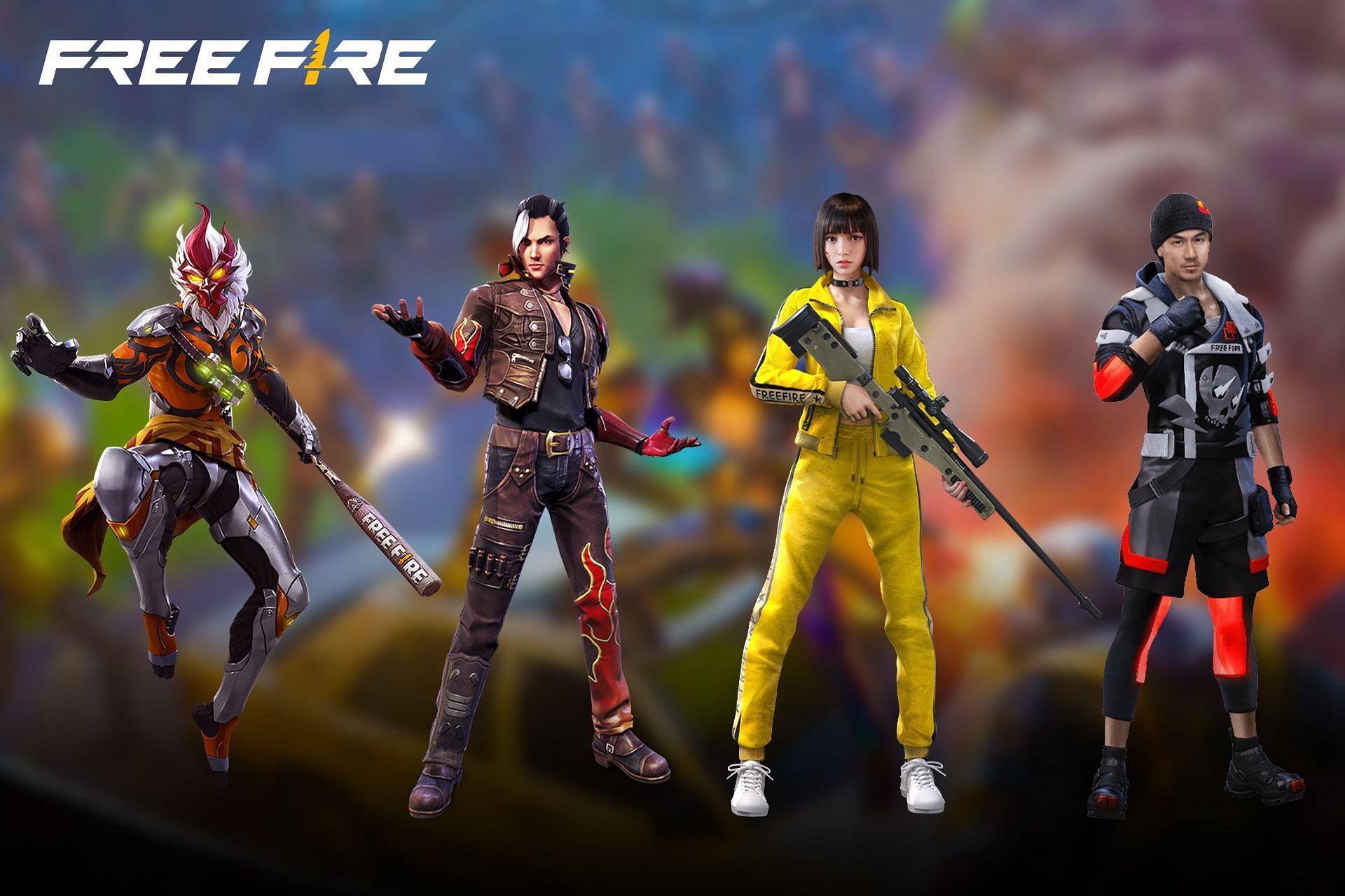 Free Fire Character PNG on Pinterest