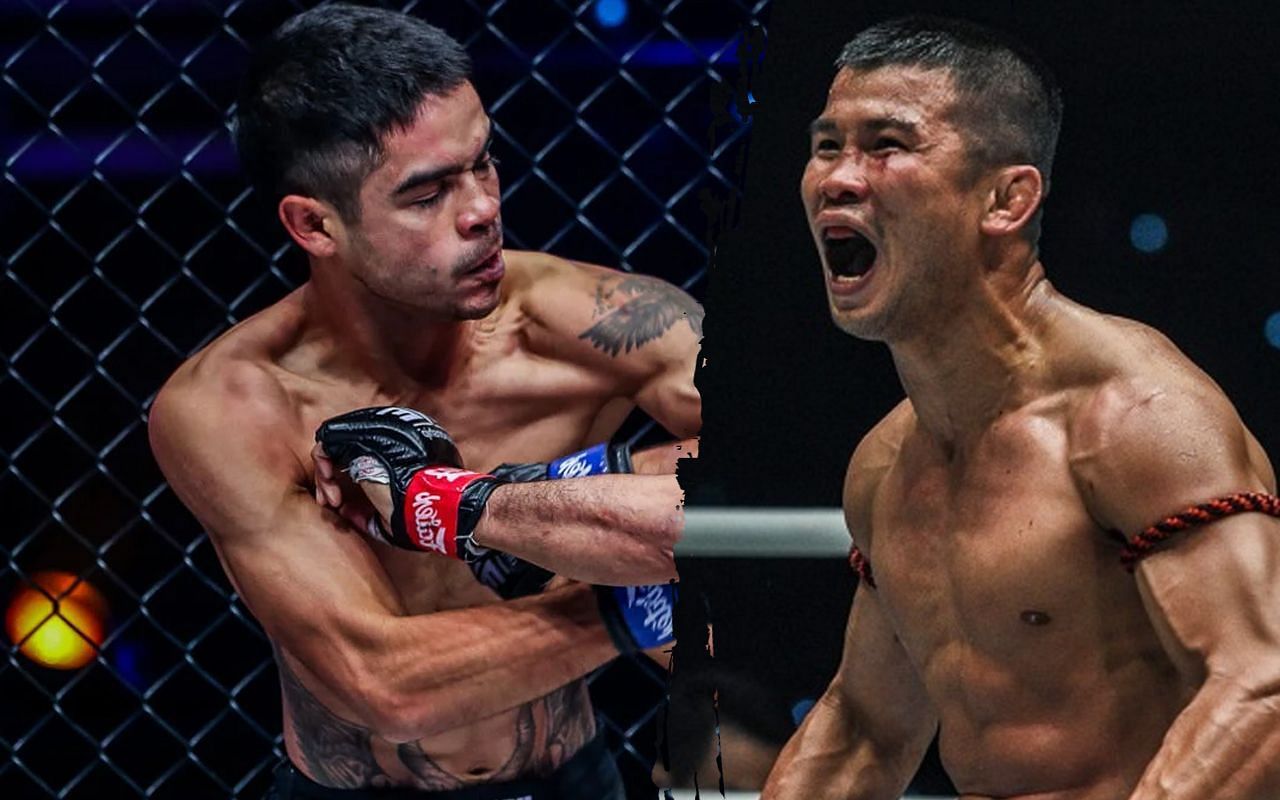 Danial Williams (left) and Nong-O Gaiyanghadao (right) [Photo Credits: ONE Championship]