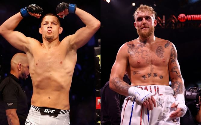 "I was stuck in a cage" - Nate Diaz calls Jake Paul possible opponent, says he's been waiting 15 years to enter a boxing ring