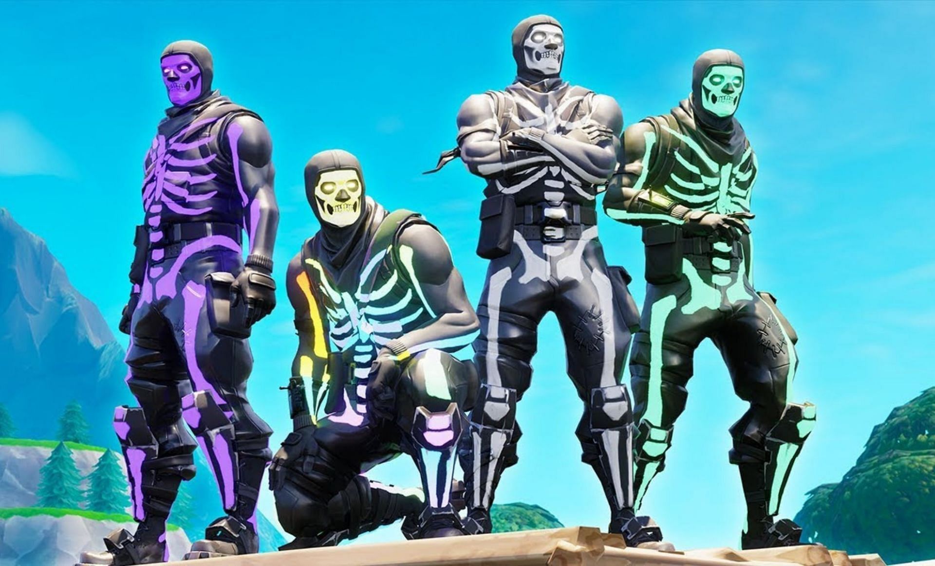 Skull Trooper is one of the oldest skins (Image via McCreamy on YouTube)