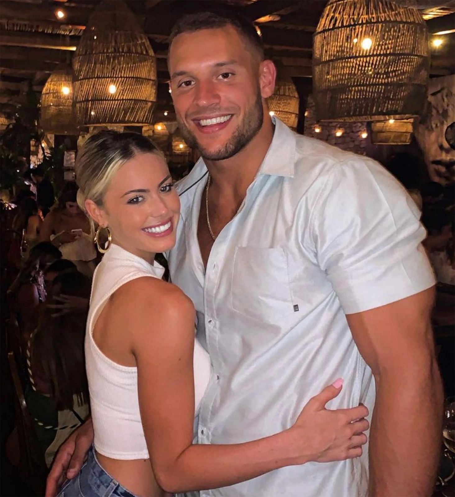 Who is Nick Bosa’s girlfriend, Jenna Berman ? How long have they been