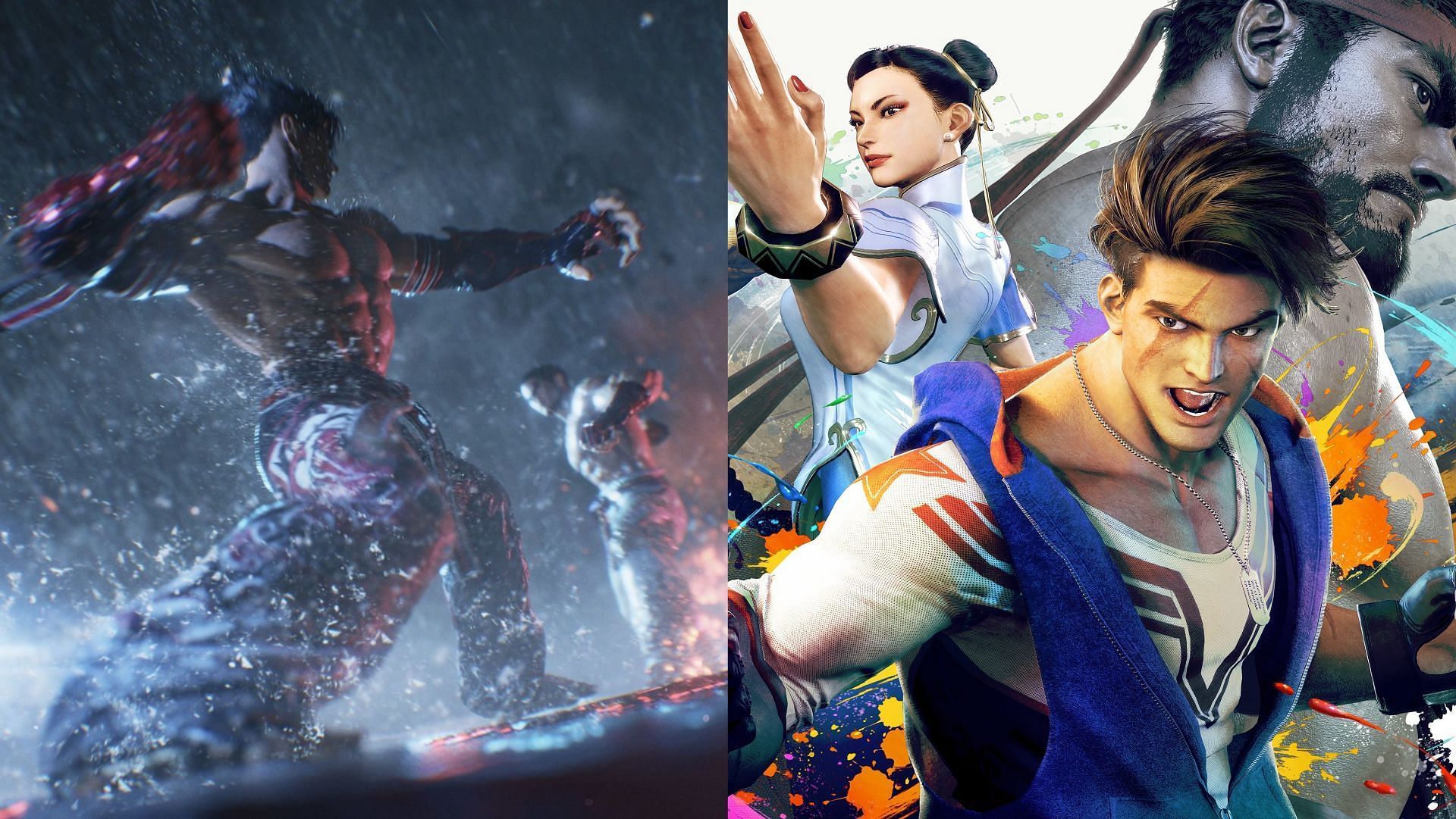 2023 seems to be a big year for Fighting games (Images via Bandai Namco, Capcom)