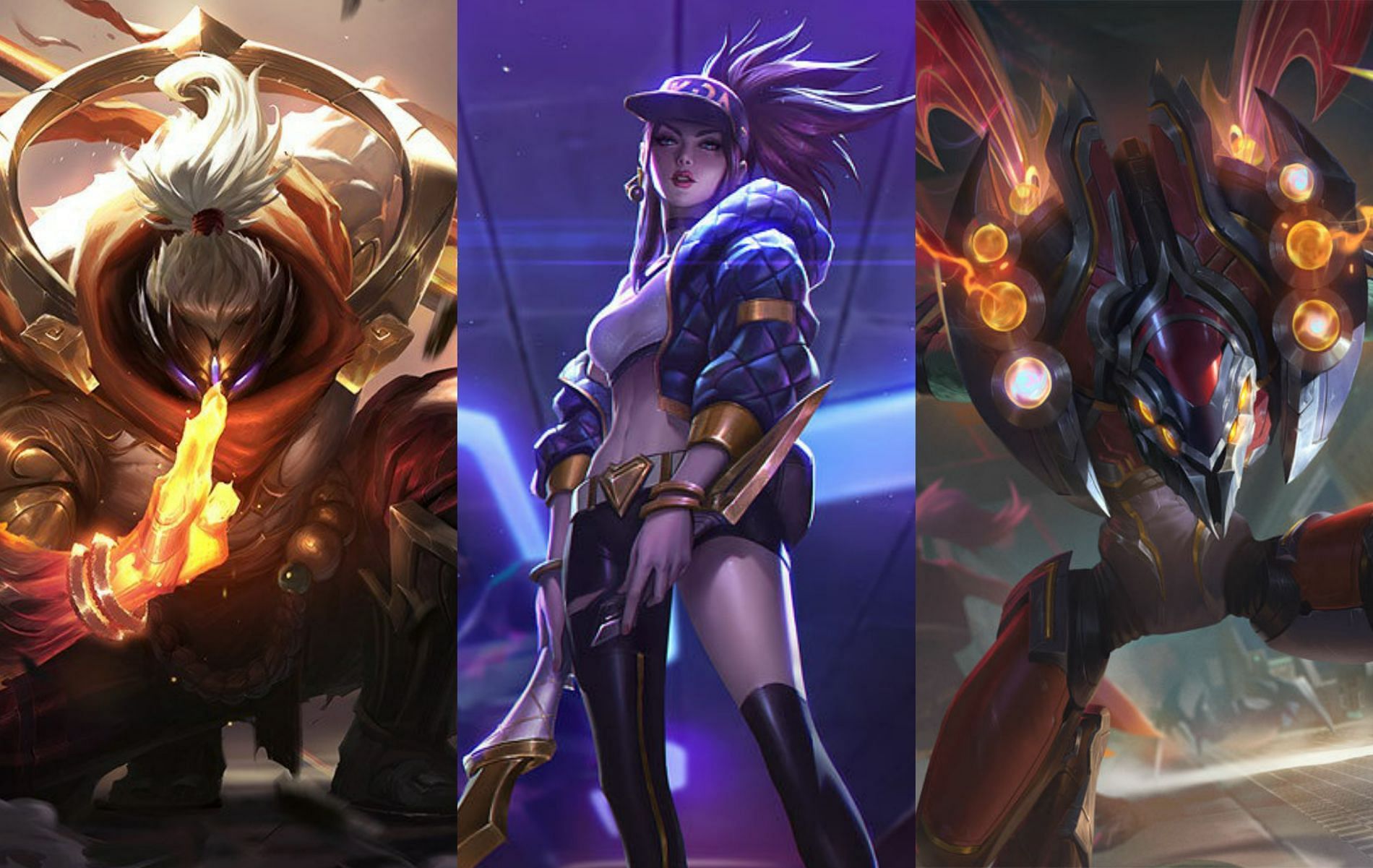 League of Legends September 5 week all Champion and Skin sales (Images via Riot Games)