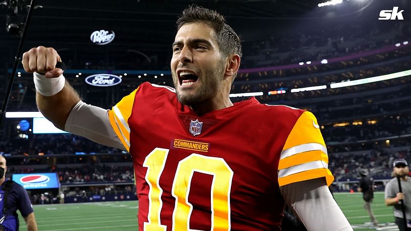 Report: Jimmy Garoppolo nearly was trade to the Commanders if not for  surgery