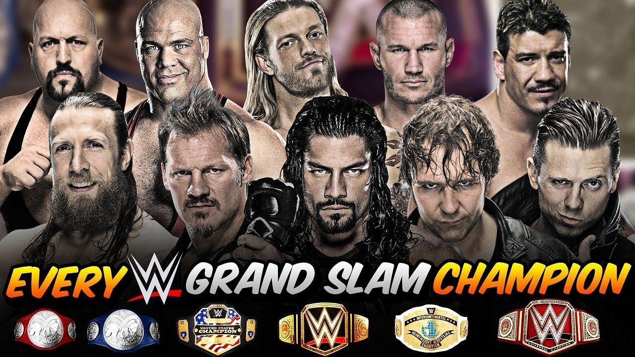 Some of the greatest &quot;Grand Slam&quot; champions in WWE history (Pic Credit: Mr. Awesome)