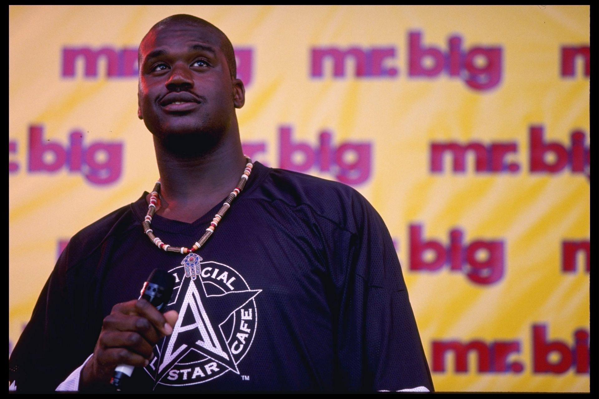 Shaquille O&#039;Neal with the Orlando Magic in 1995
