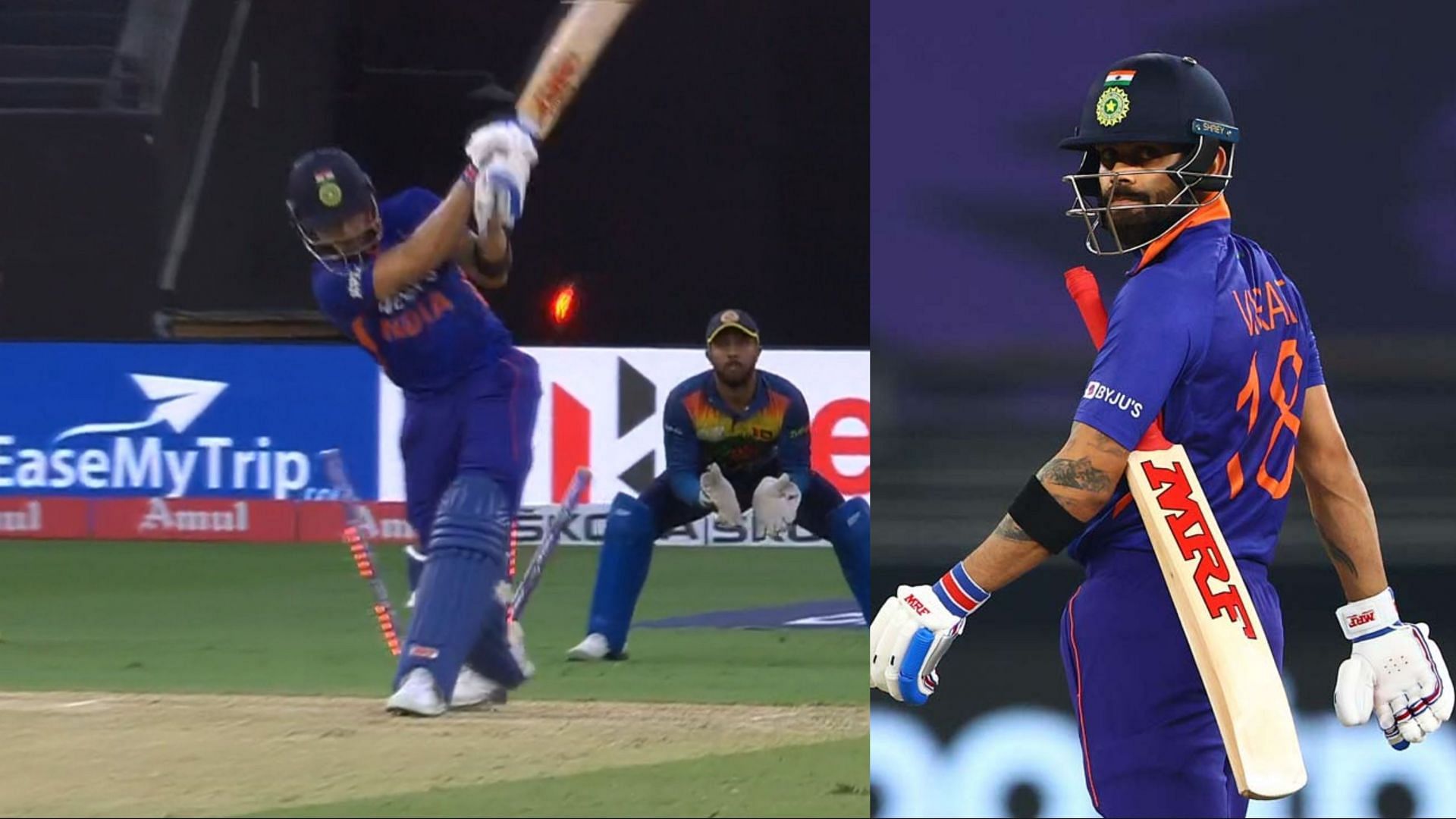 [Watch] Virat Kohli Gets Bowled On 0 Against 21-year-old Sri Lankan ...