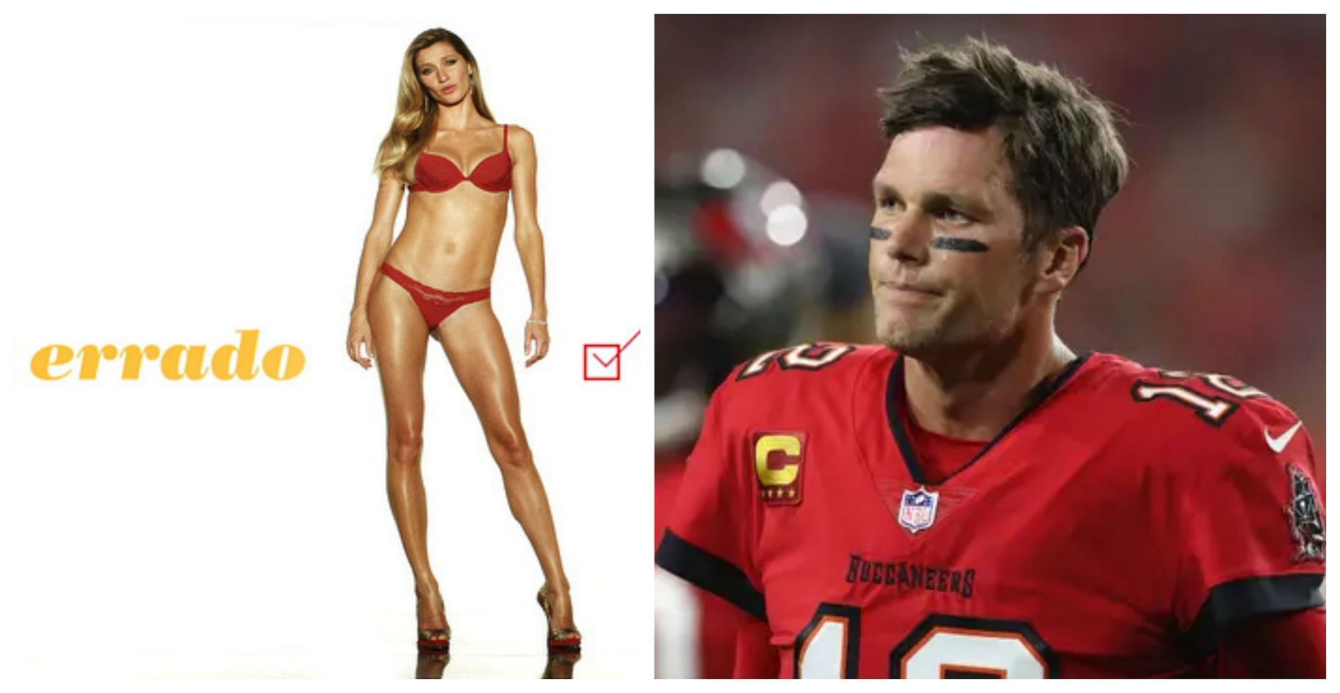 Tampa Bay Buccaneers quarterback Tom Brady and Giselle Bundchen 