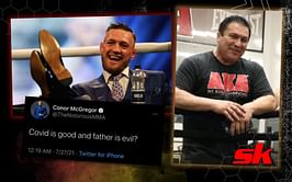 Javier Mendez says he has "zero respect" for Conor McGregor after the latter's distasteful comments on COVID situation - "You're not going to get my appreciation"