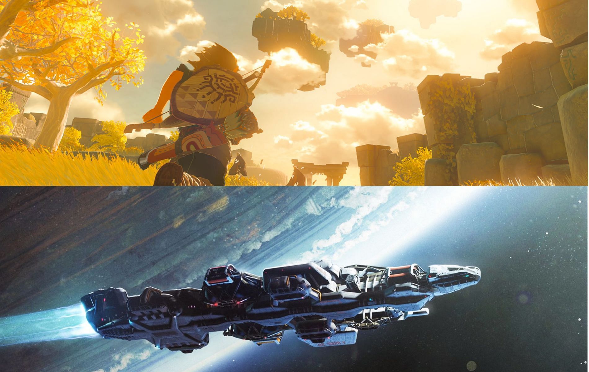 These upcoming games might dominate the 2020s (Images via Nintendo and Bethesda Game Studios)