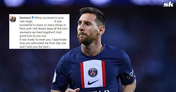 “It was wonderful to share so many things in Paris”, “Appreciate how you welcomed me from day one” - Lionel Messi sends special farewell message to PSG duo