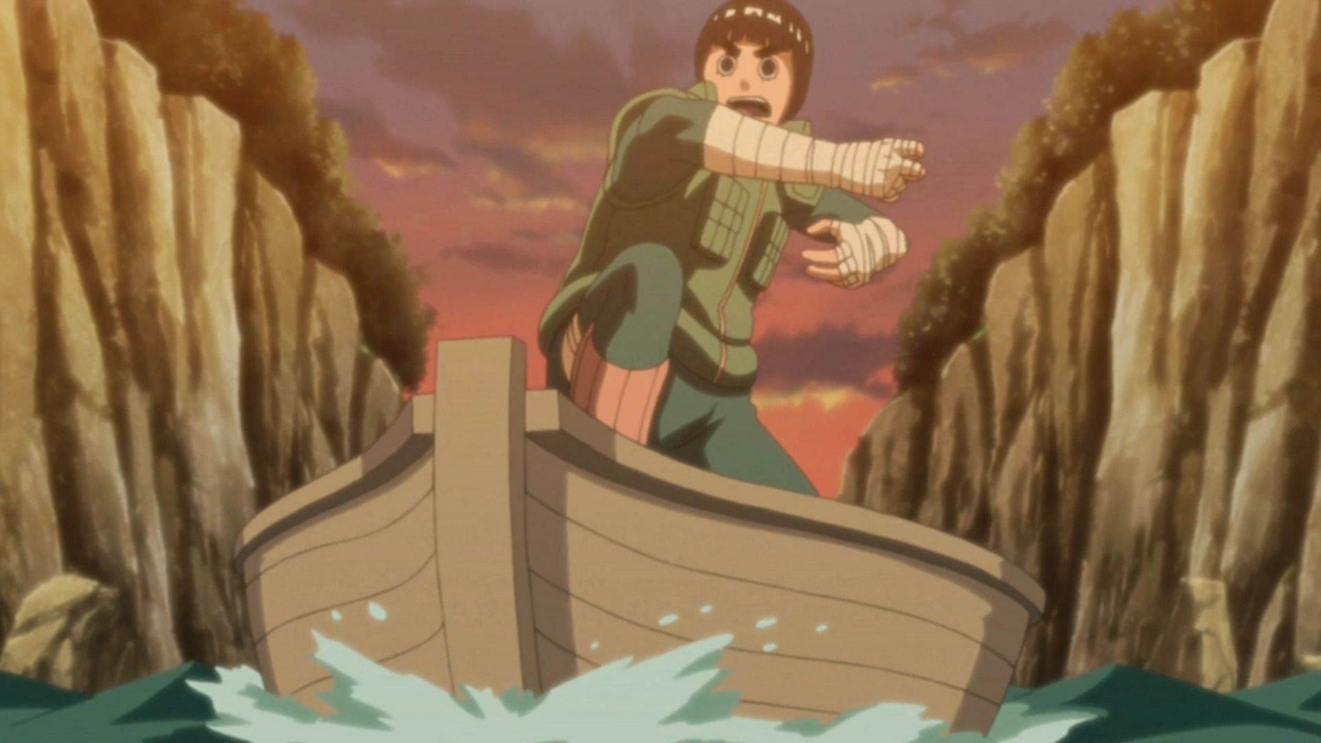 Rock Lee as seen in Naruto (Image via Studio Pierrot)