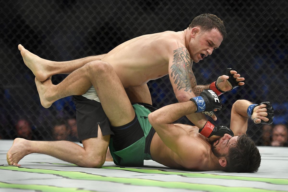 Frankie Edgar stopped Yair Rodriguez's climb up the ladder in violent fashion