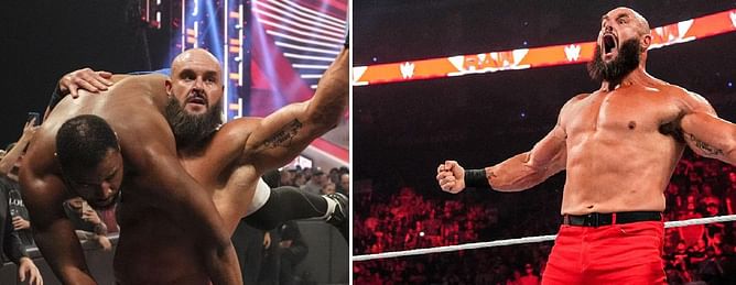 [Watch] Braun Strowman suffers horrible botch on his return to WWE