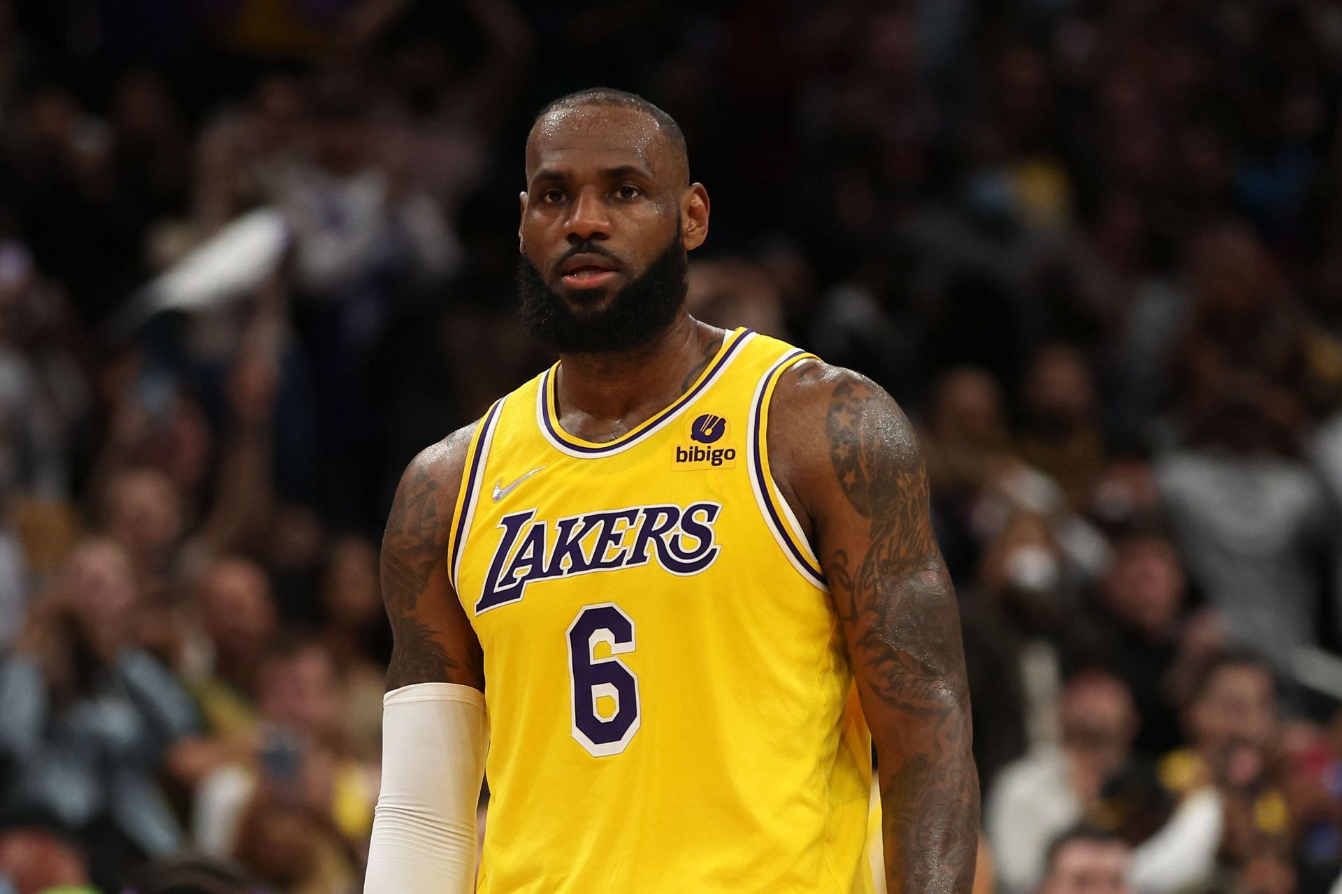 Los Angeles Lakers veteran superstar LeBron James