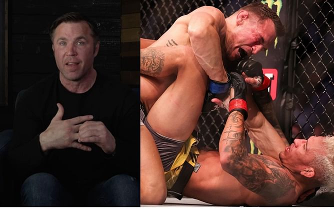 "Michael Chandler whipped his a**!" - Chael Sonnen says 'Iron' was "less than one second" away from winning title fight against Charles Oliveira