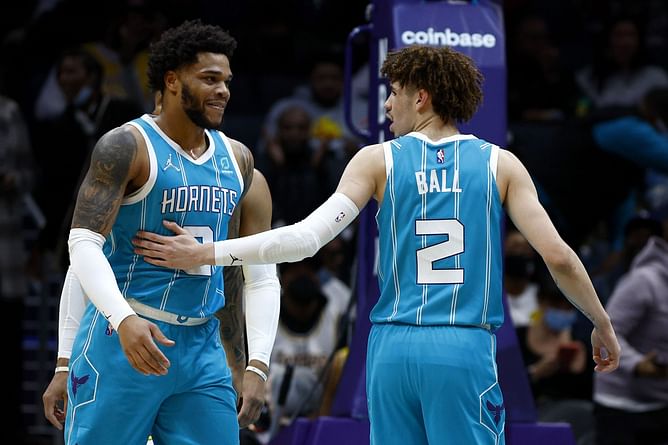 "I definitely miss him, talking to him day and day seeing what it is" - LaMelo Ball hopes to have Miles Bridges back next season