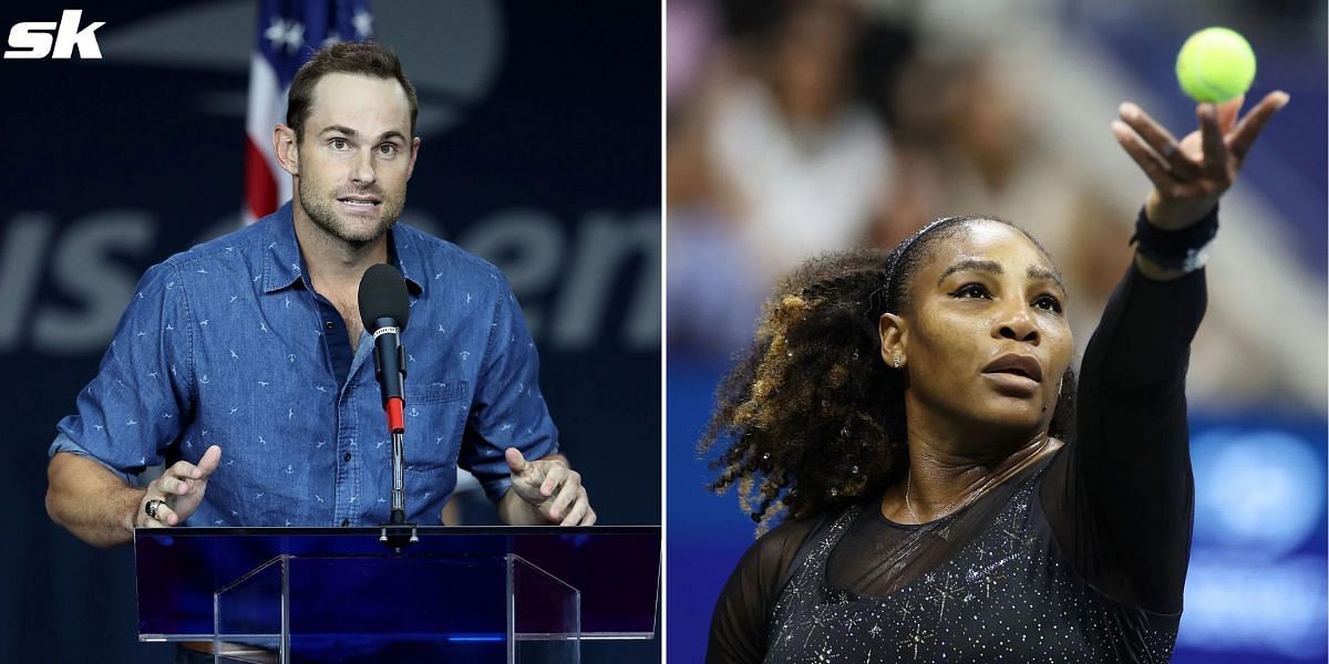 Serena Williams and Andy Roddick