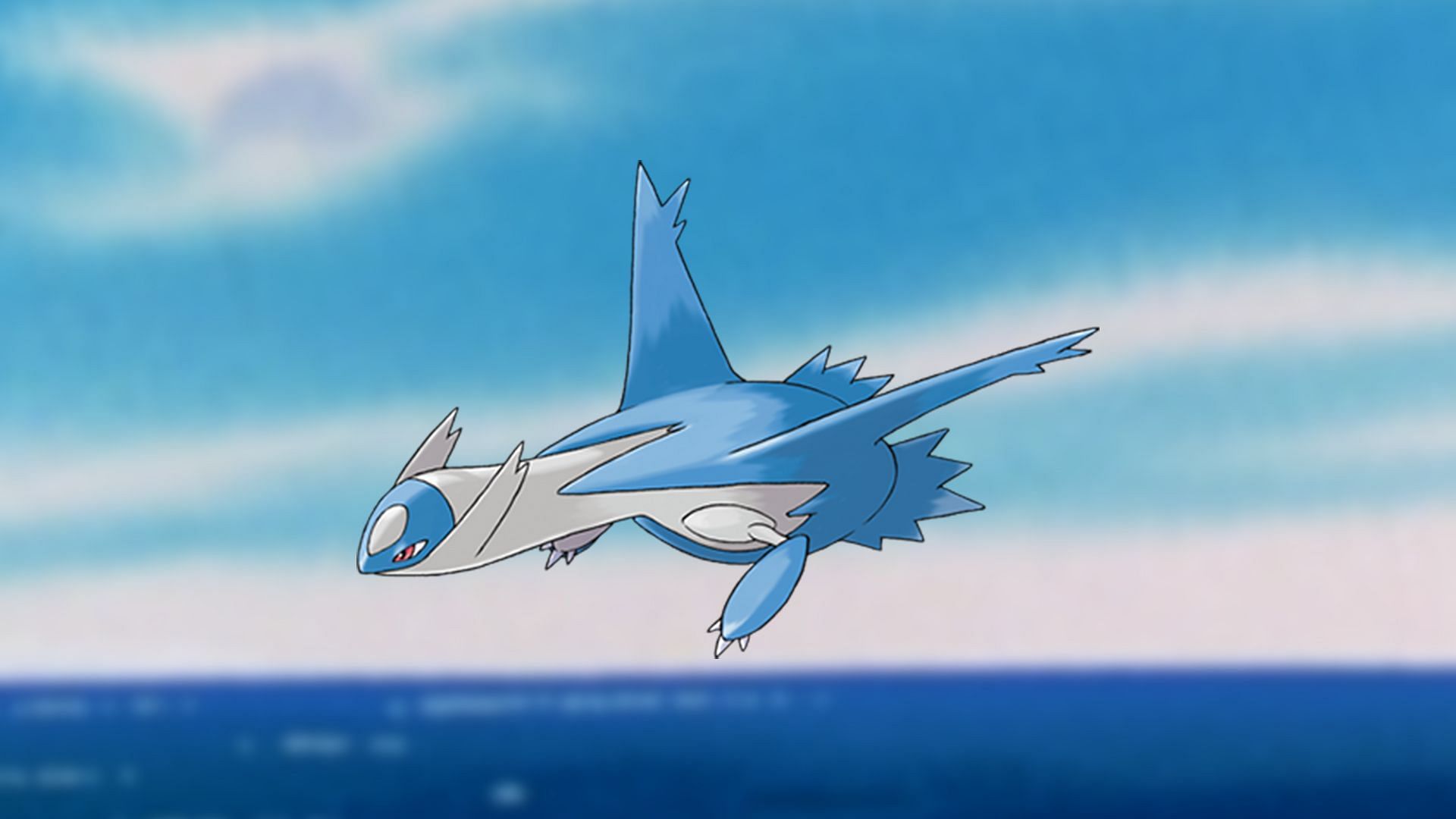 Latios as it appears in the anime (Image via The Pok&eacute;mon Company)