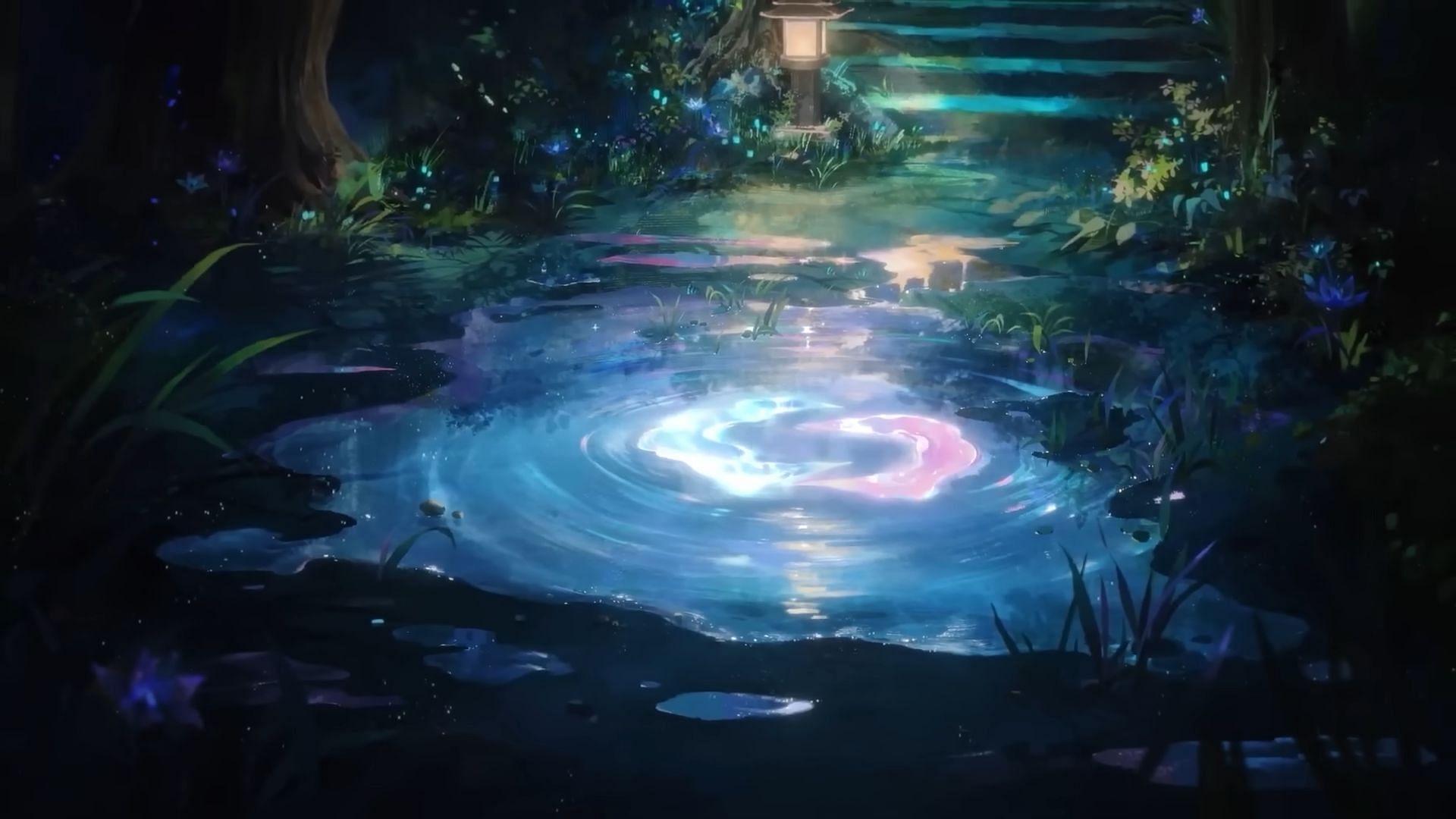 The dual crescent showcasing Aphelios (Image via League of Legends)