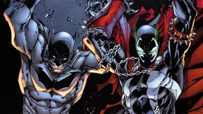 Batman and Spawn reunite after three decades in this one-shot crossover.  Cover art revealed on National Comic Book Day