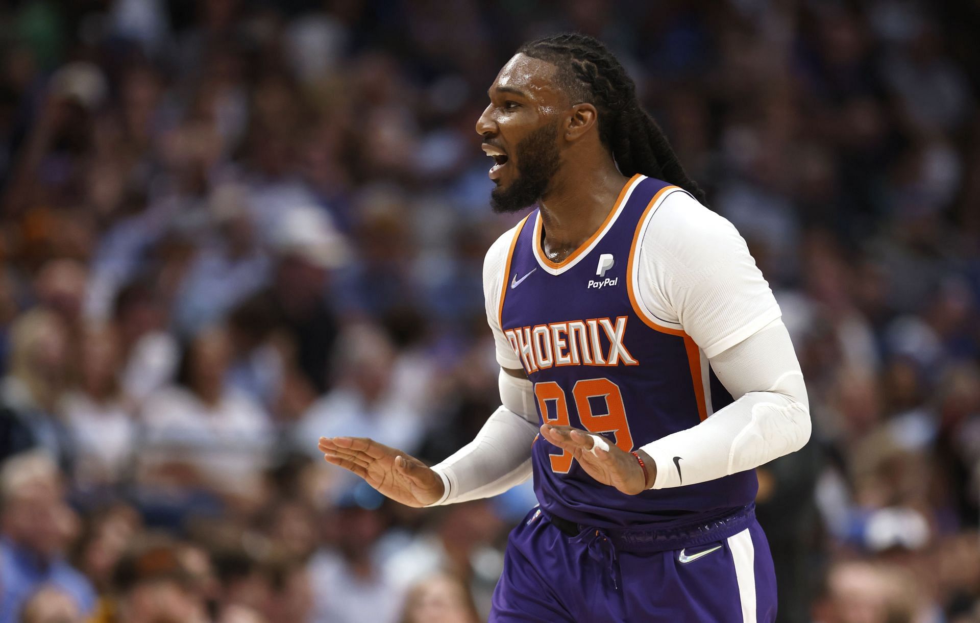 Jae Crowder in action for the Phoenix Suns