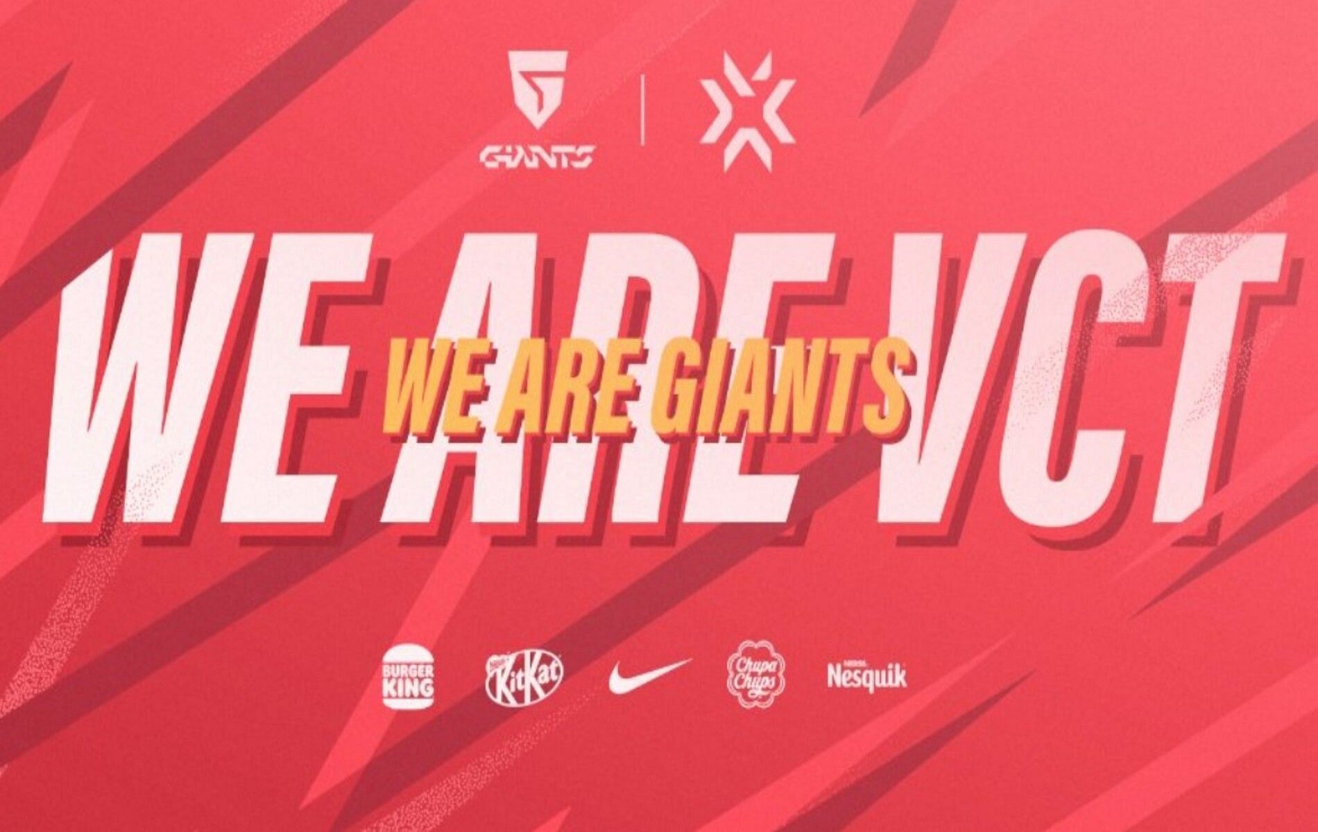Who are Giants Gaming in VCT EMEA League? (Image via Twitter / Giants Gaming)