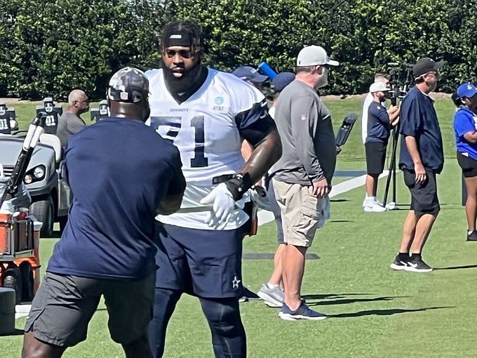 Walker] Jason Peters on once calling Dallas arrogant “I'm excited. This my  home state. … I don't call [the #Cowboys] arrogant. I call it swagger.” —  “I couldn't pass it up —