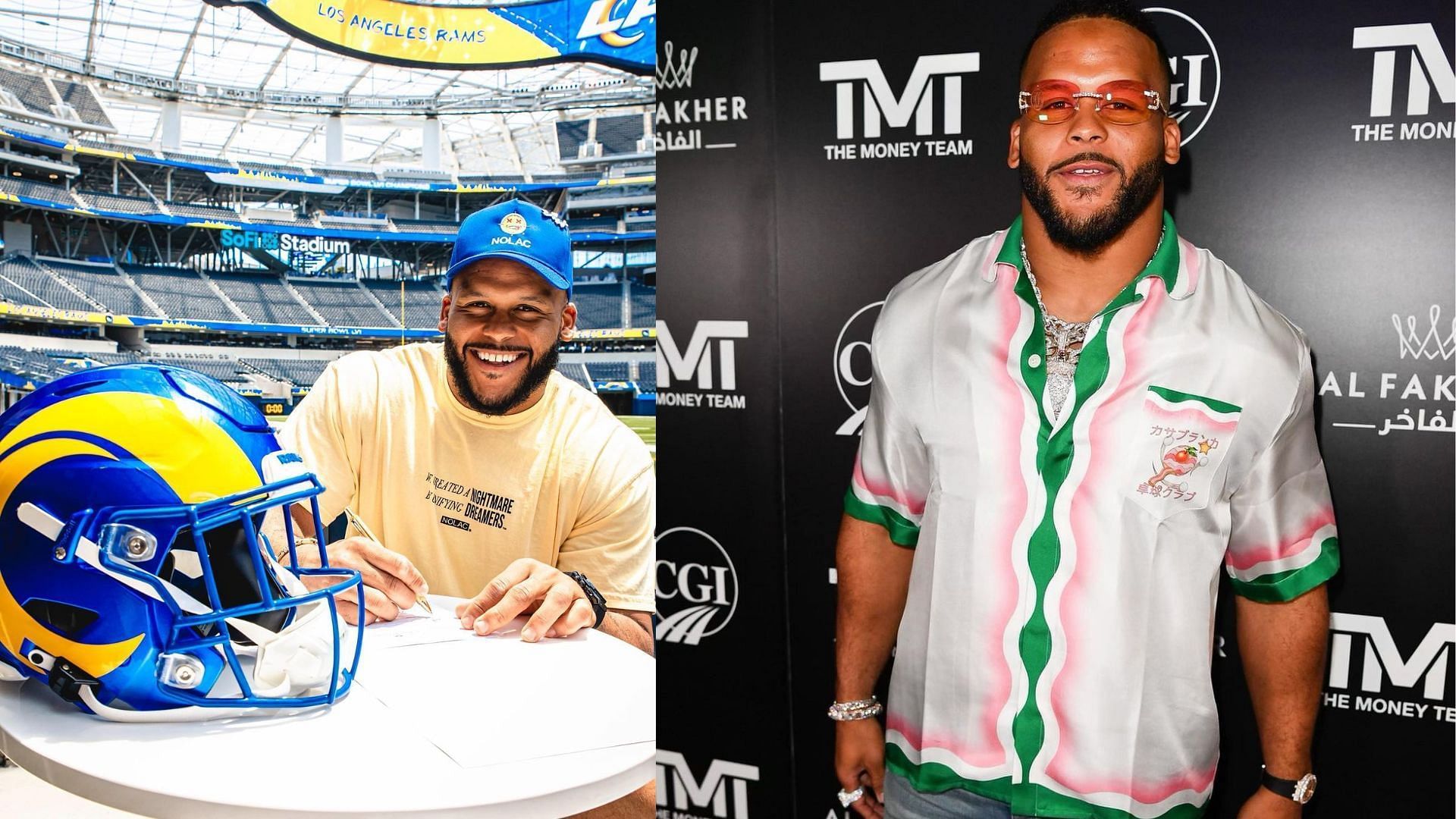 Aaron Donald to surprise his father on the latest episode of Secret Celebrity Renovation