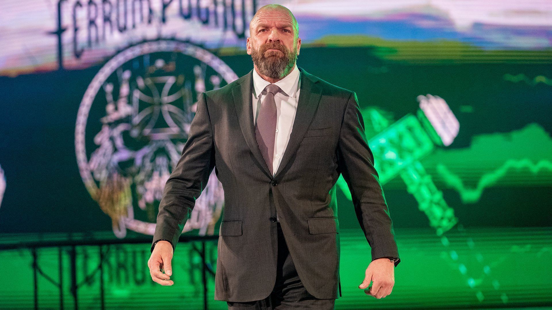 Triple H in a suit