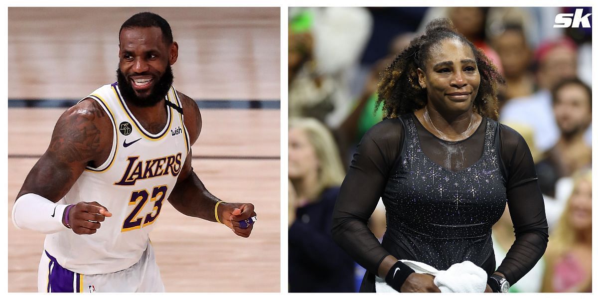 LeBron James wished Serena Williams well on her retirement on social media
