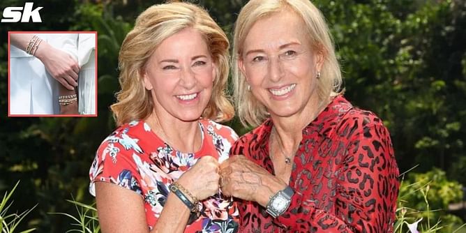 “About time Chris has the chance to tell her story” – Martina Navratilova celebrates Chris Evert’s new endeavor inspired by her iconic tennis bracelet