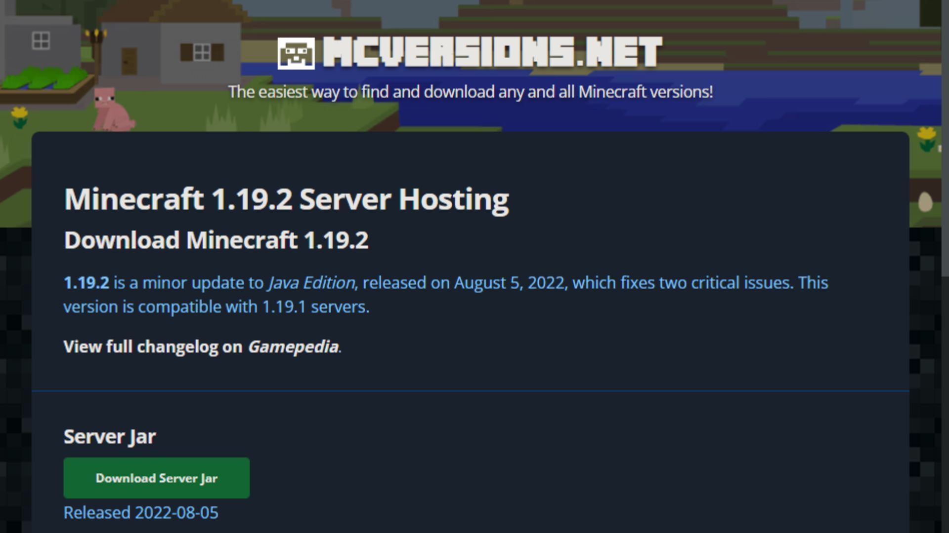 minecraft 1.19 6 download