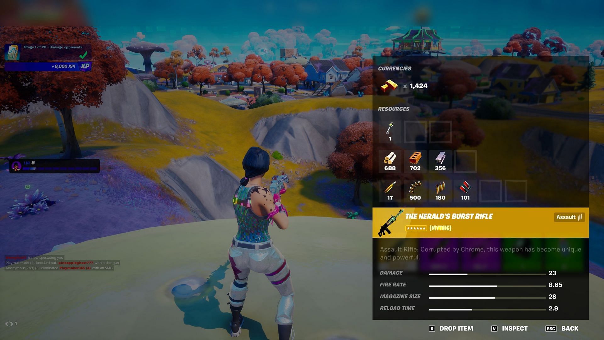 Fortnite Season 4 Mythic And Exotic Weapons Locations 6249