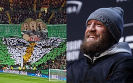"This is what die-hard support from your fans looks like" - When Conor McGregor was blown away by Celtic F.C. fan's 'Notorious' tifo